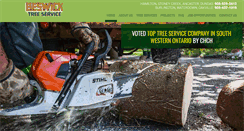 Desktop Screenshot of beswicktreeservice.com